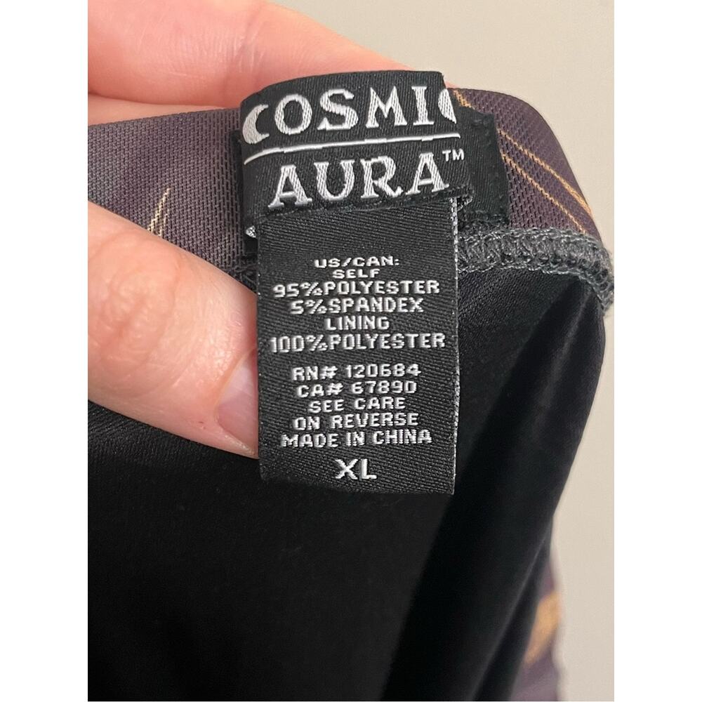 Cosmic Aura Hot Topic Celestial Skull Midi Skirt XL - Picture 6 of 8
